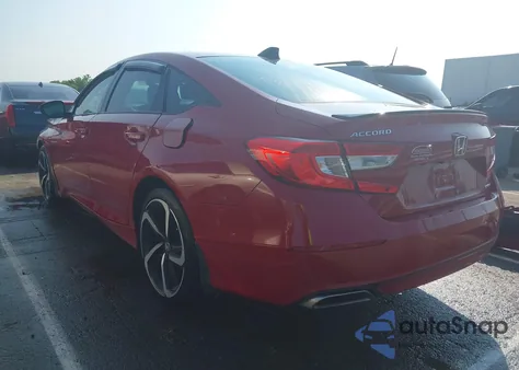 2022 Honda Accord Sport z USA, uszkodzony, nr VIN 1HGCV1F3XNA015792